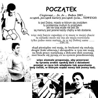 pocz�tek